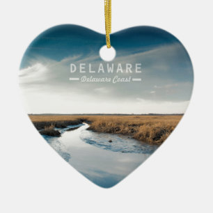 Delaware. Ceramic Ornament