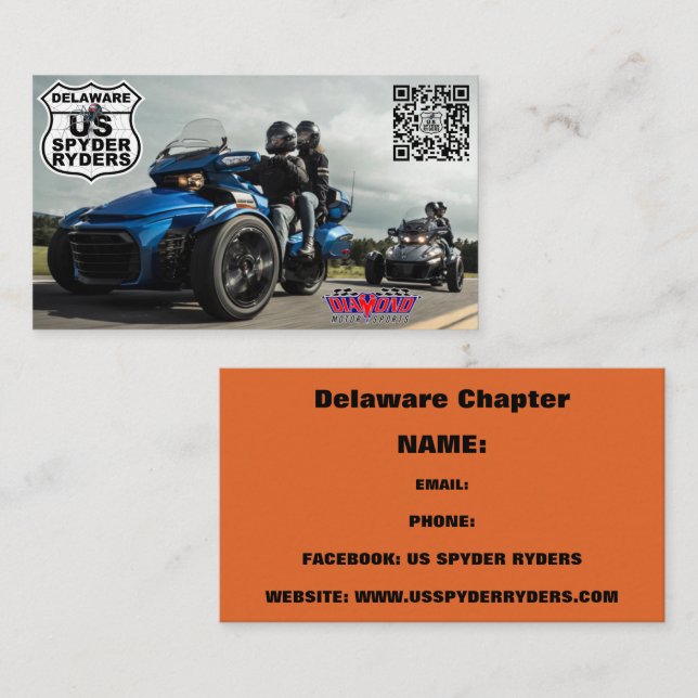 Delaware Chapter - Business Cards 3 (Front/Back)