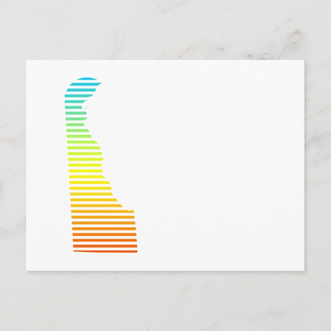 delaware chill fade postcard (Front)