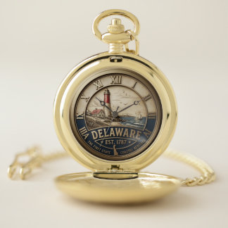 Delaware Coastal Heritage Pocket Watch