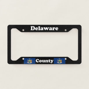 Delaware County New York LPF License Plate Frame