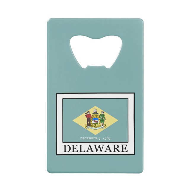 Delaware Credit Card Bottle Opener (Front)