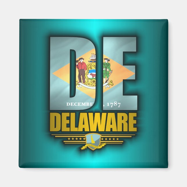 Delaware (DE) Magnet (Front)