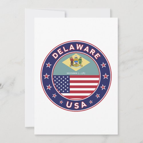 Delaware Delaware t_shirt Delaware sticker Invitation