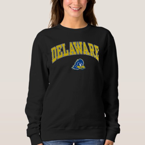 Delaware Fightin Blue Hens Arch Over Royal Sweatshirt