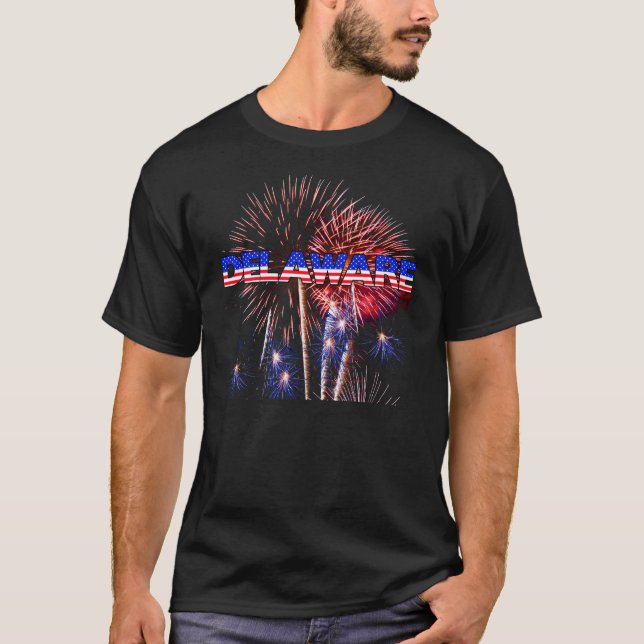 Delaware Fireworks T-Shirt (Front)