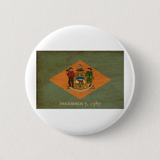 Delaware Flag Buttons (Front)