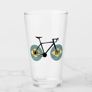Delaware Flag Cycling Glass