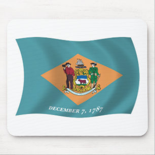 Delaware Flag Mousepad
