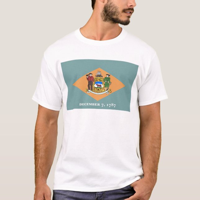 Delaware Flag T-Shirt (Front)