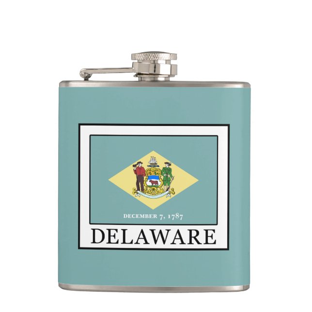 Delaware Flask (Front)