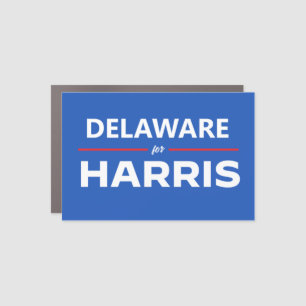 Delaware for Kamala Harris Car Magnet