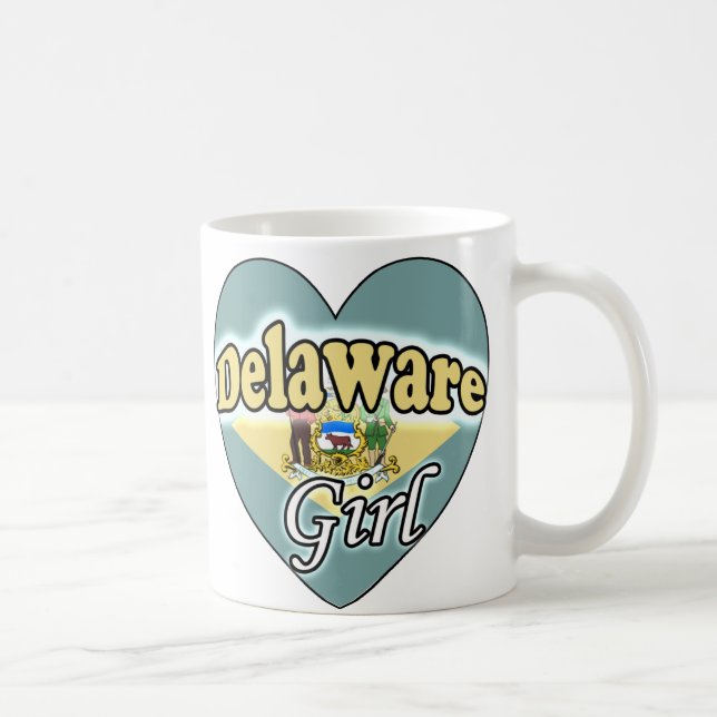 Delaware Girl Coffee Mug (Right)