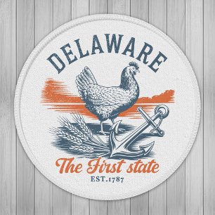Delaware Heritage Anchor Patch