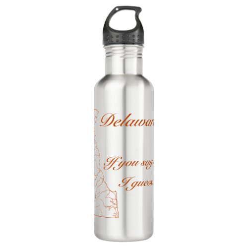 Delaware if you say so I guess     Stainless Steel Water Bottle