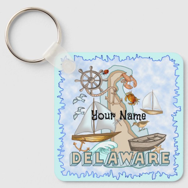 Delaware Keychain (Front)