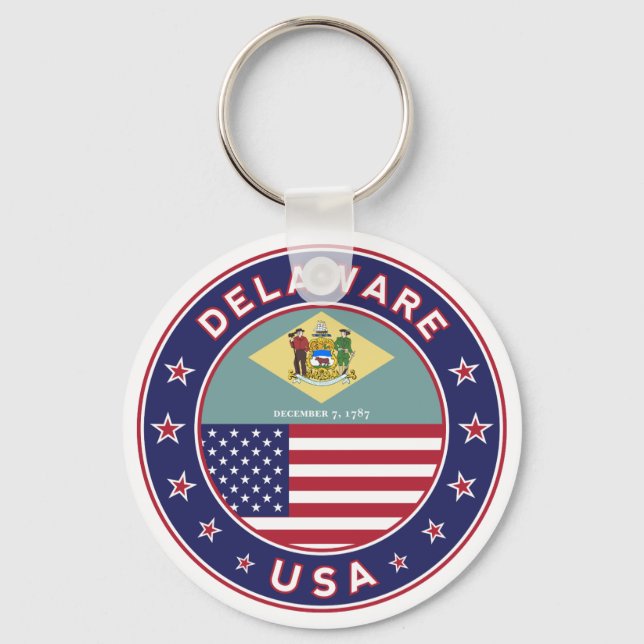 Delaware Keychain (Front)