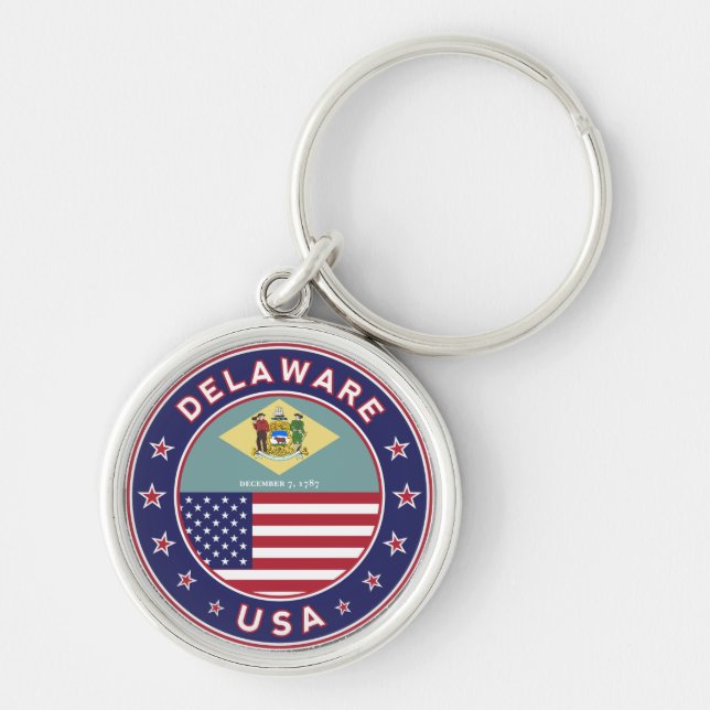 Delaware Keychain (Front)