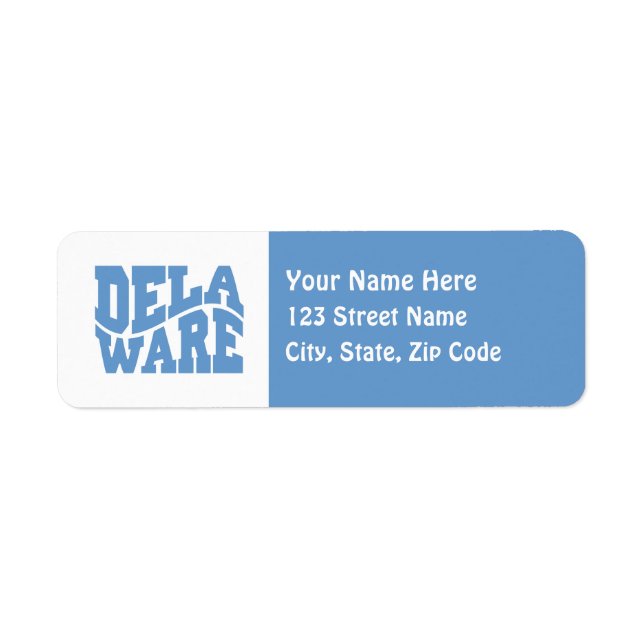Delaware Label (Front)
