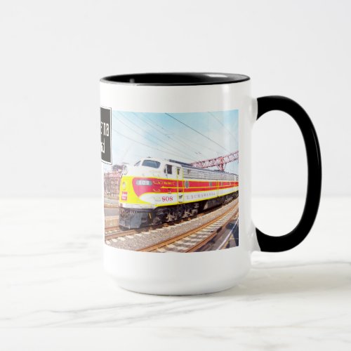 Delaware Lackawanna and Western Locomotive 808 Mug