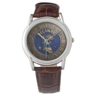 Delaware Lapis Blue and Bronze Watch
