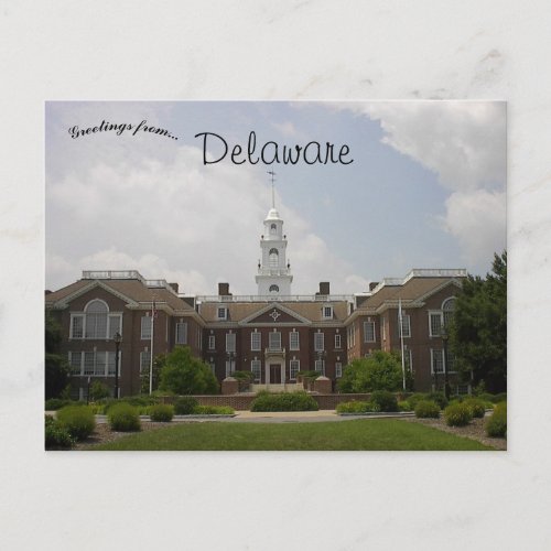 Delaware Legislative Hall Dover Delaware Postcard