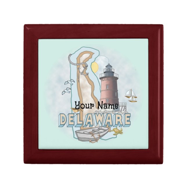 Delaware Lighthouse  Gift Box (Front)