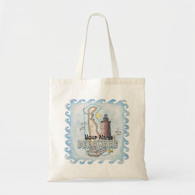 Delaware Lighthouse  Tote Bag (Front)