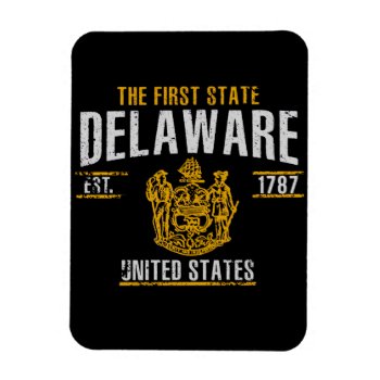 Delaware Magnet by KDRTRAVEL at Zazzle