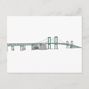 Delaware Memorial Bridge: 3D Model: Postcard