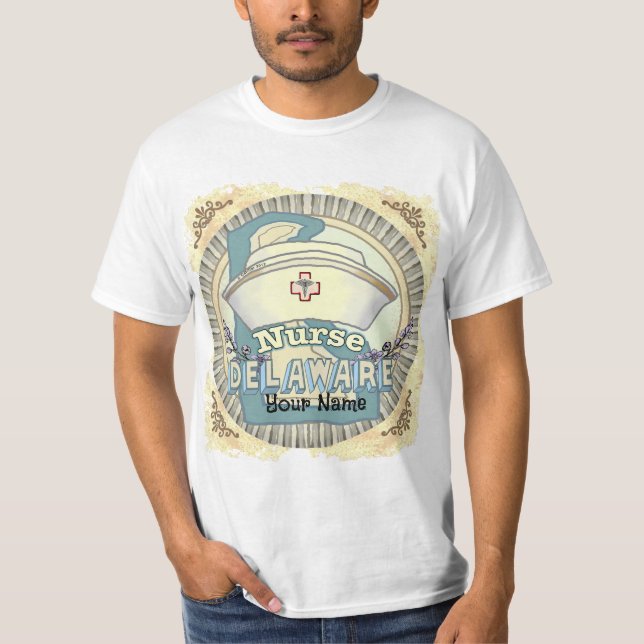 Delaware Nurse T-Shirt (Front)