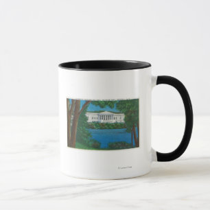 Delaware Park Historical Bldg and Lake View Mug