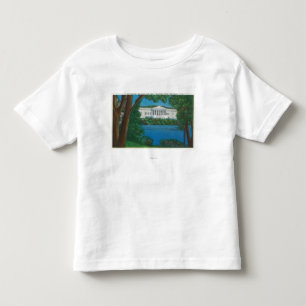 Delaware Park Historical Bldg and Lake View Toddler T-shirt