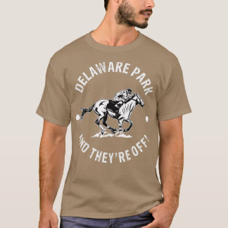 Delaware Park Racetrack Horse Racing Fan Equestria T-Shirt