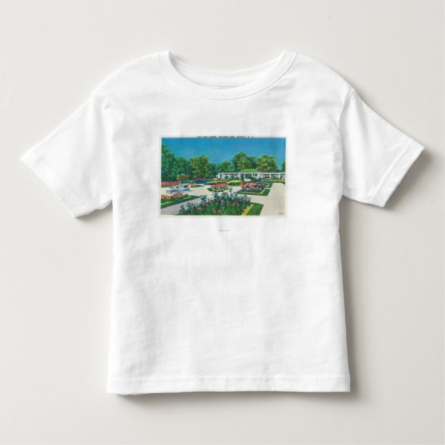 Delaware Park Rose Garden View Toddler T-shirt (Front)