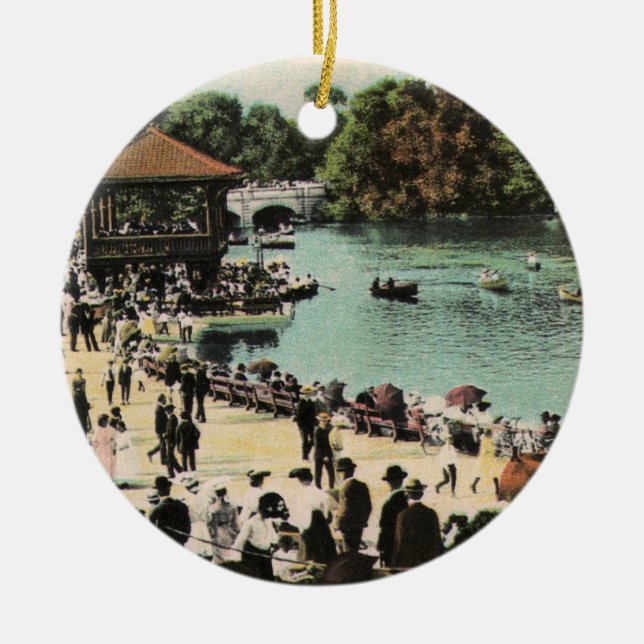 Delaware Park  Vintage Buffalo NY Ornament (Front)