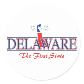 Delaware Patriotic Stickers
