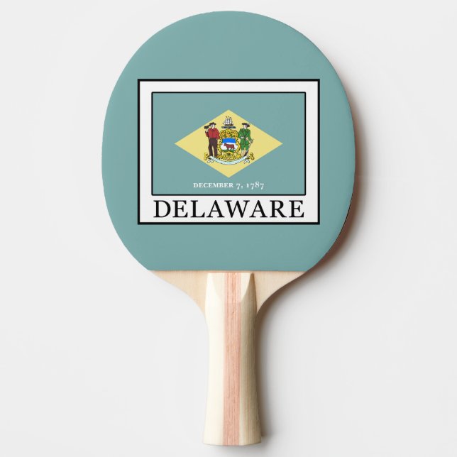 Delaware Ping-Pong Paddle (Front)