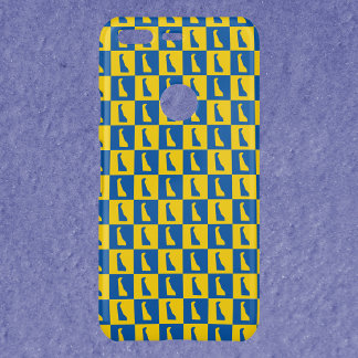Delaware Pop Art Blue Gold Pattern Uncommon Google Pixel Case