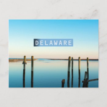 Delaware. Postcard by iShore at Zazzle