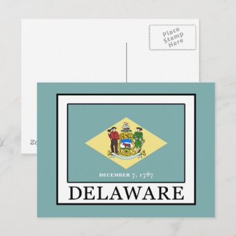 Delaware Postcard | Zazzle