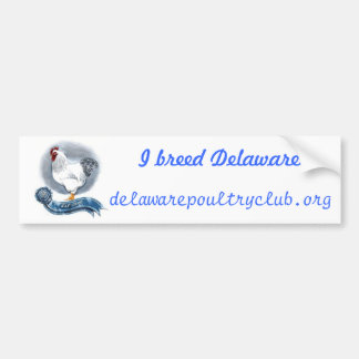 Delaware Poultry Club Bumber Sticker