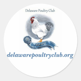Delaware Poultry Club Stickers (small)