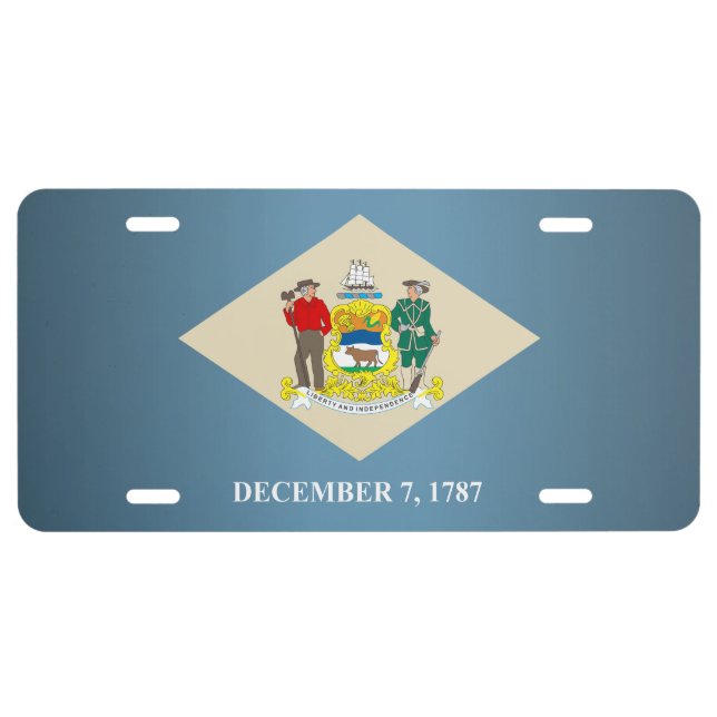 Delaware Pride License Plate (Front)
