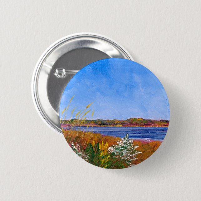 Delaware River Button (Front & Back)
