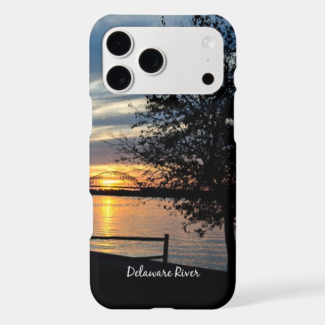Delaware River Iphone Case (Back)