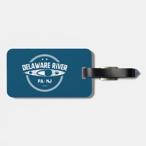 Delaware River Kayaking Luggage Tag