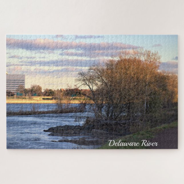 Delaware River Waterscape Photo Puzzle (Horizontal)