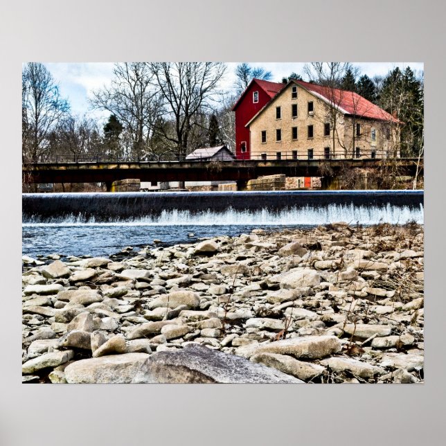 Delaware Riverside Poster (Front)