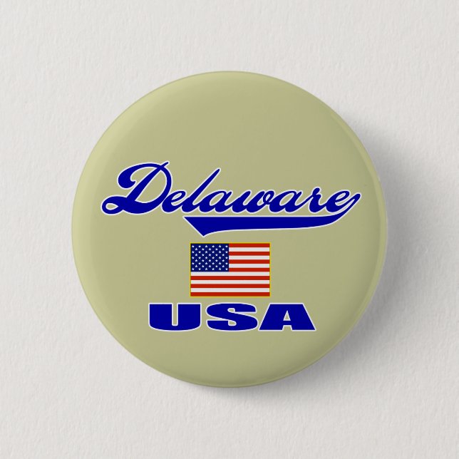 Delaware Script Pin (Front)